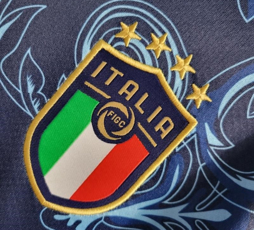 Italy 23/24 Blue ‘Versace’ Special Edition Jersey