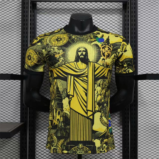 Brazil Yellow “Christ the redeemer” Special Edition Jersey