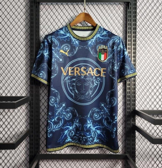 Italy 23/24 Blue ‘Versace’ Special Edition Jersey